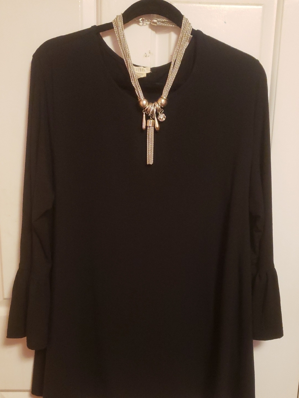 YELETE  Tunic Black TOP